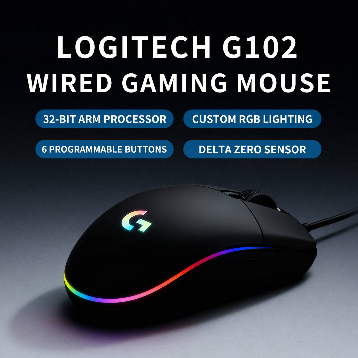 Logitech G102 Prodigy Gaming M - đánh giá và giá Esports Online Gaming